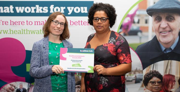 Jo and Esther at Awards 2019