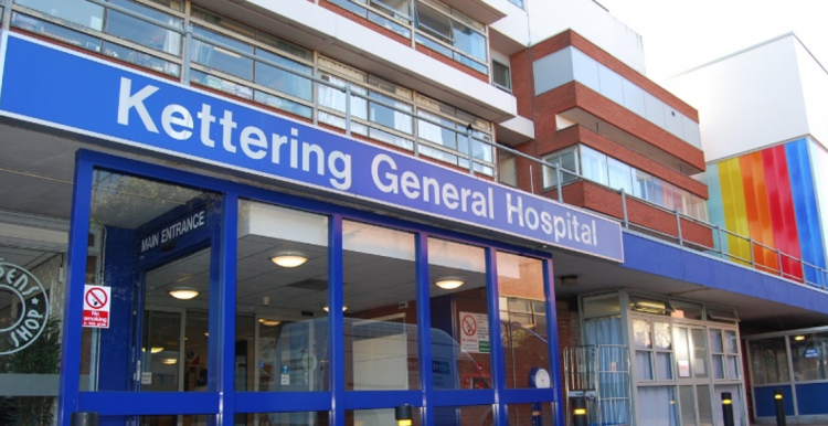 Kettering General Hospital entrance 