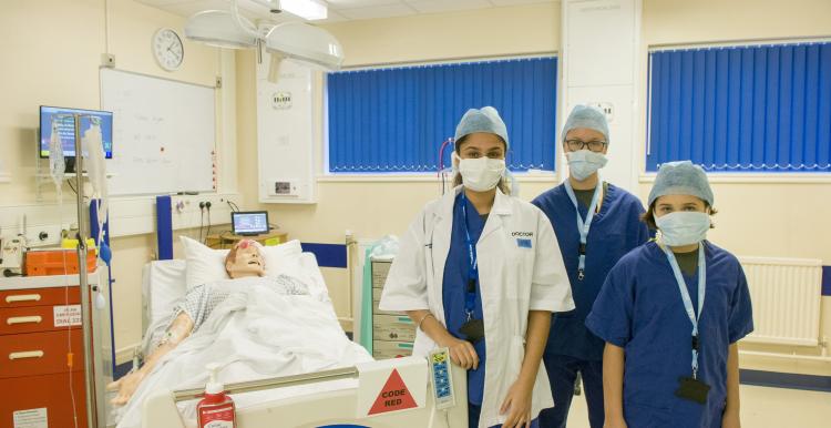 Young healthwatch at northampton general hospital's simulation suite