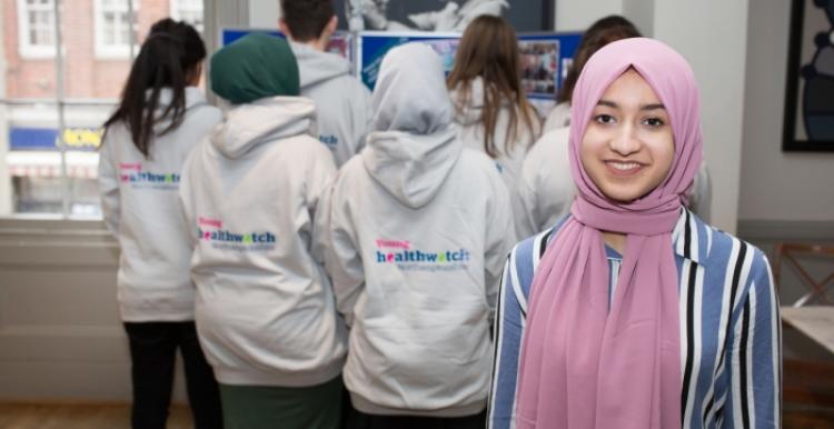 Tanzi with young healthwatch northamptonshire