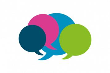 meeting speech bubbles