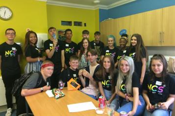 Young Healthwatch Northamptonshire and National Citizen Service visit to Elm Bank Care Home, Kettering