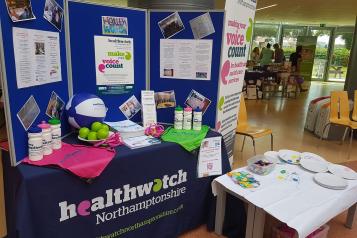 healthwatch stall
